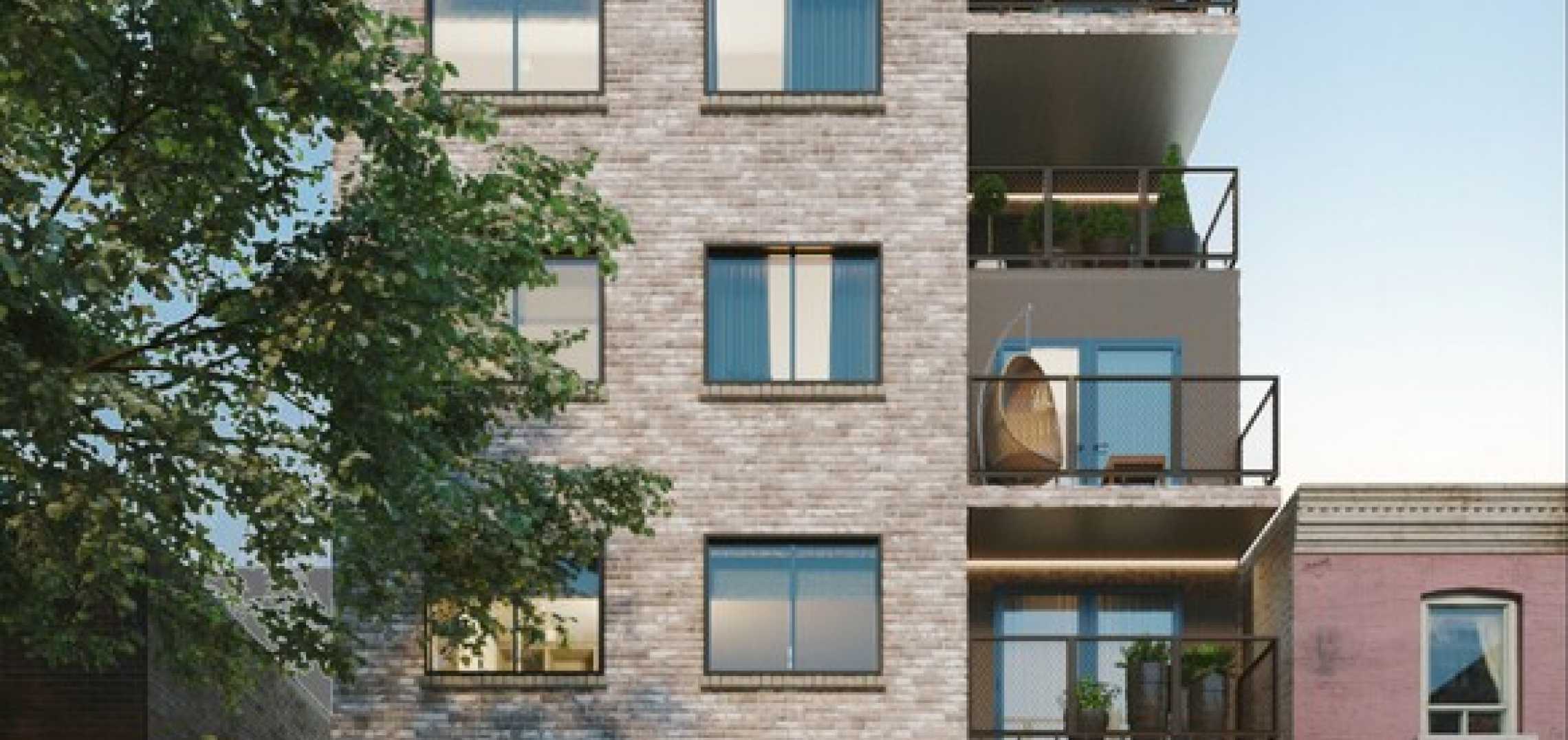 Housing, retail rise in sevenstory Bushwick development Urbanize New